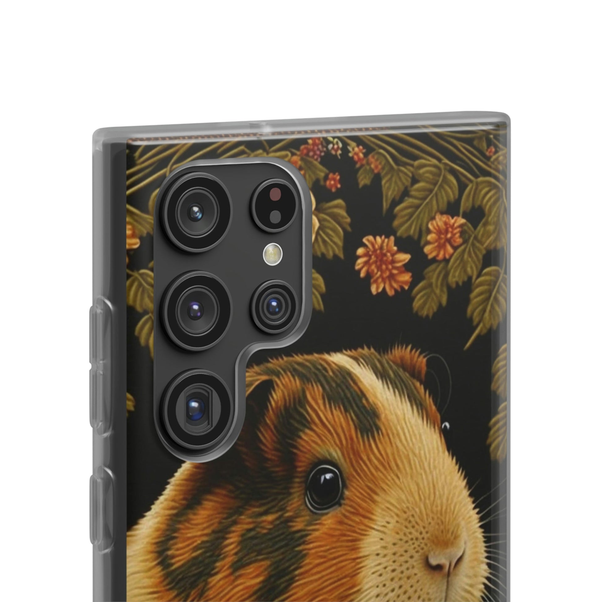 Guinea Pig in the Garden Phone Cases