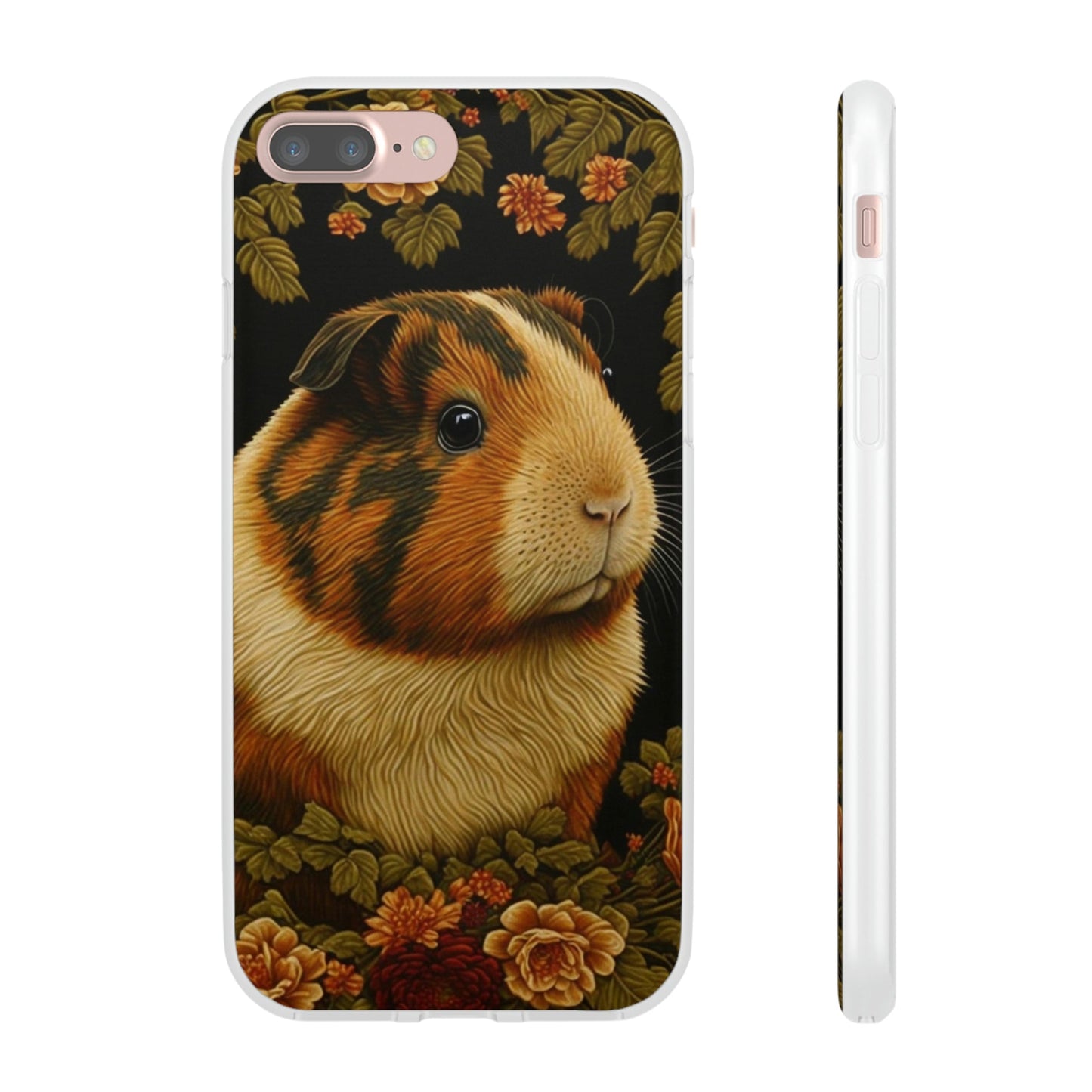 Guinea Pig in the Garden Phone Cases