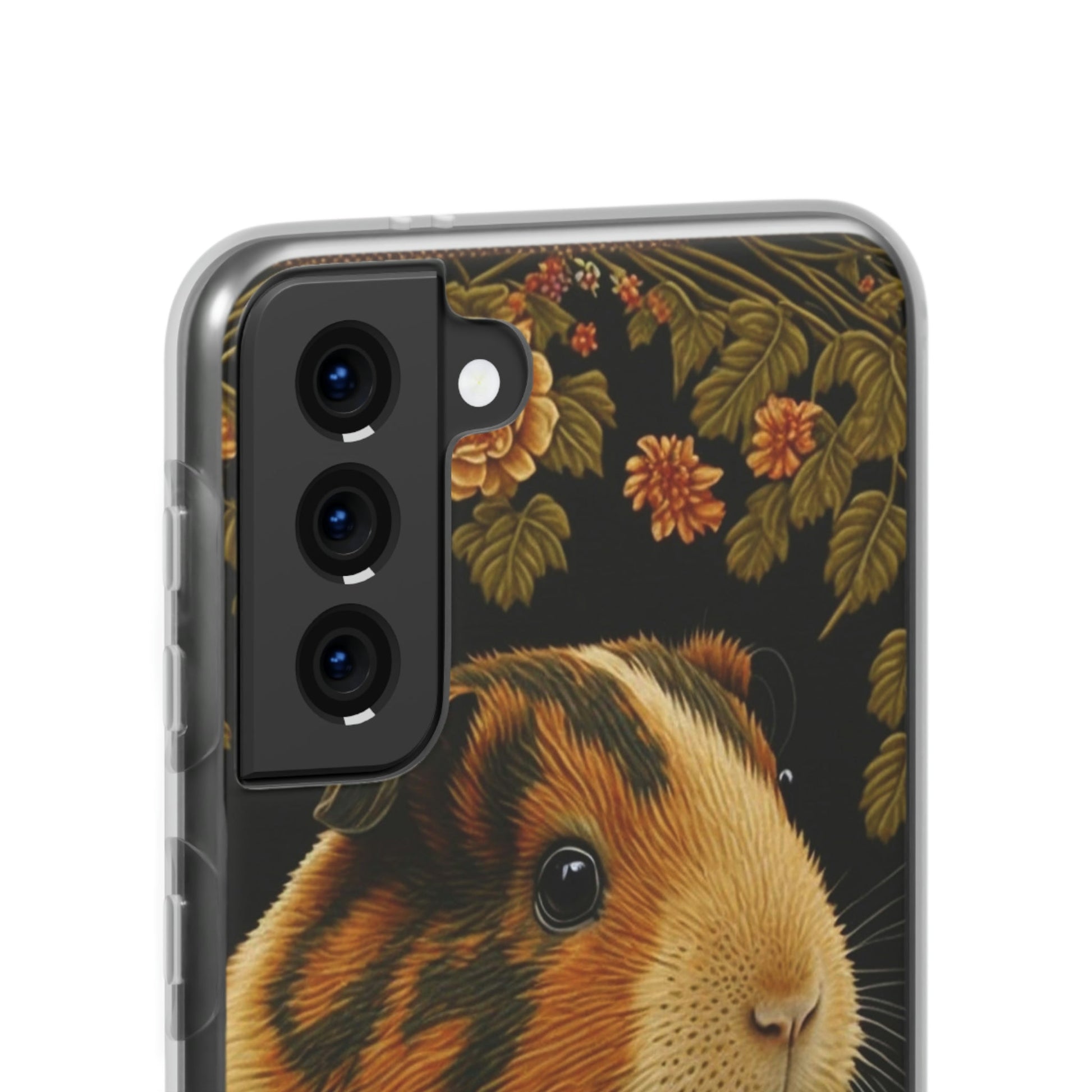 Guinea Pig in the Garden Phone Cases