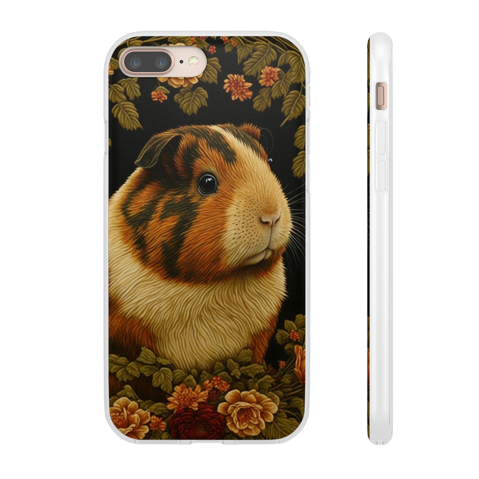 Guinea Pig in the Garden Phone Cases