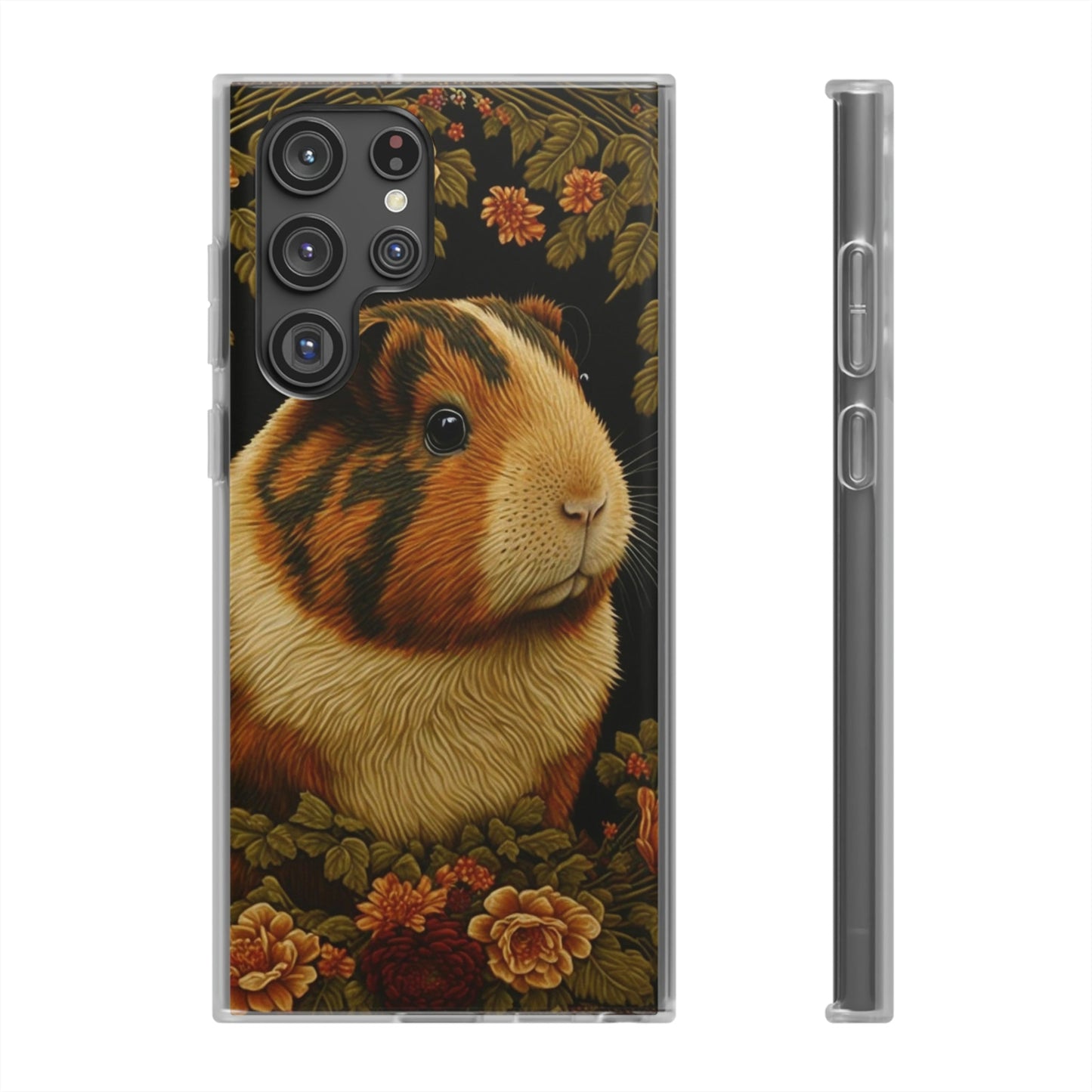 Guinea Pig in the Garden Phone Cases