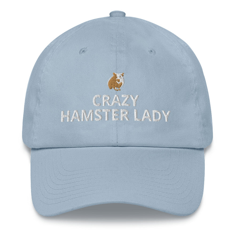 Hamster Hat | Crazy Hamster Lady | Perfect gift for the Pet Hamster lover! | Multiple Hat Colors Available
