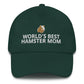 Hamster Hat | World's Best Hamster Mom | Perfect gift for the Pet Hamster lover!