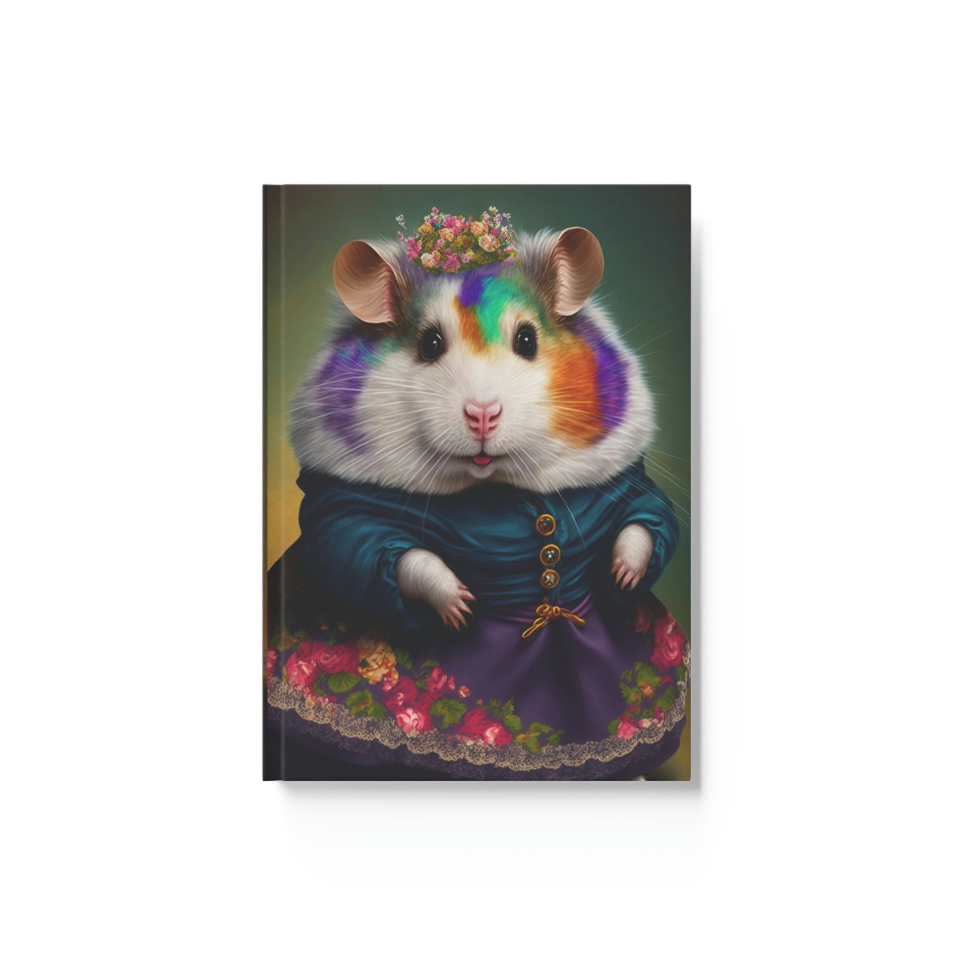 Hamster "Ready for the Evening" Hard Backed Journal