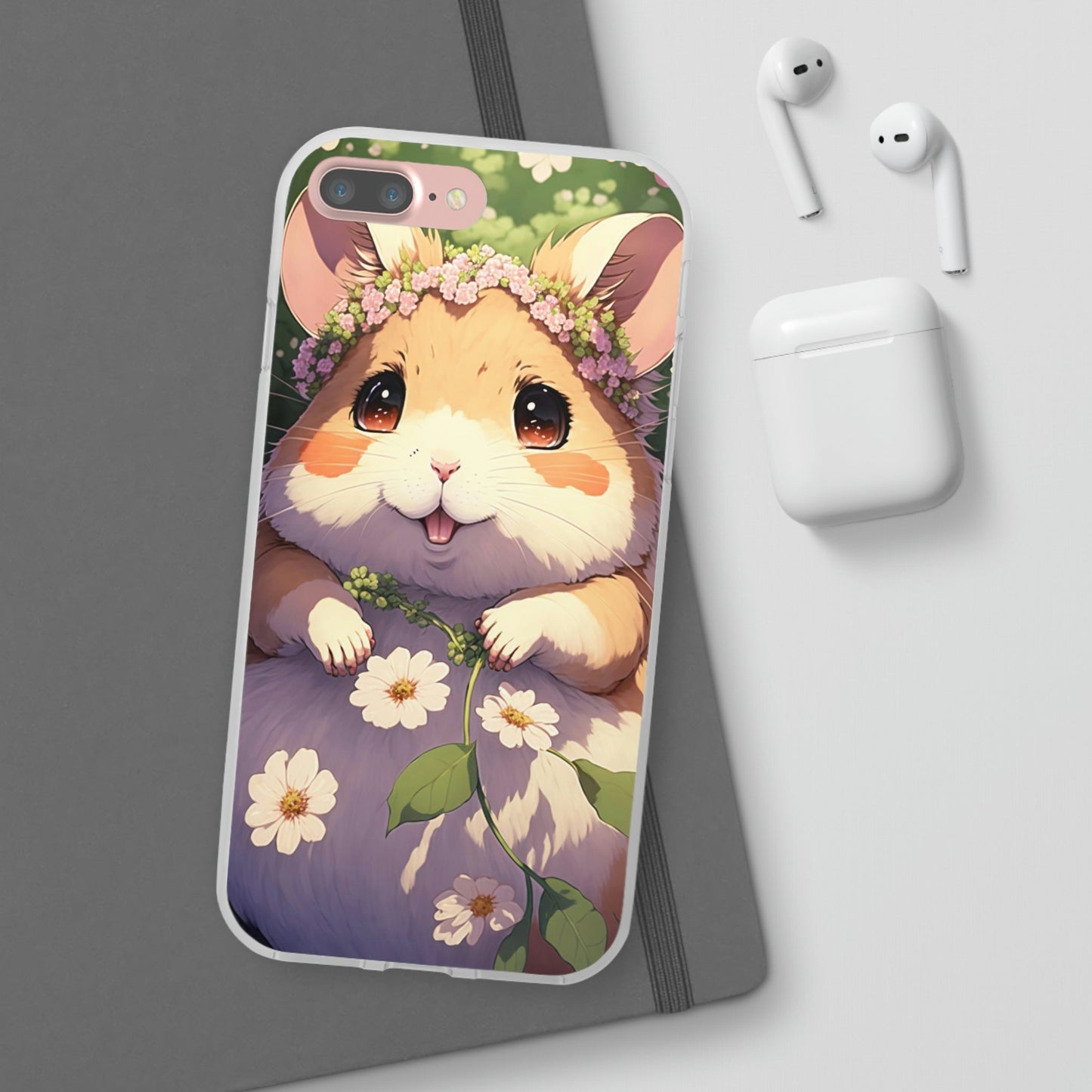 Happy Hamster Flexi Phone Cases