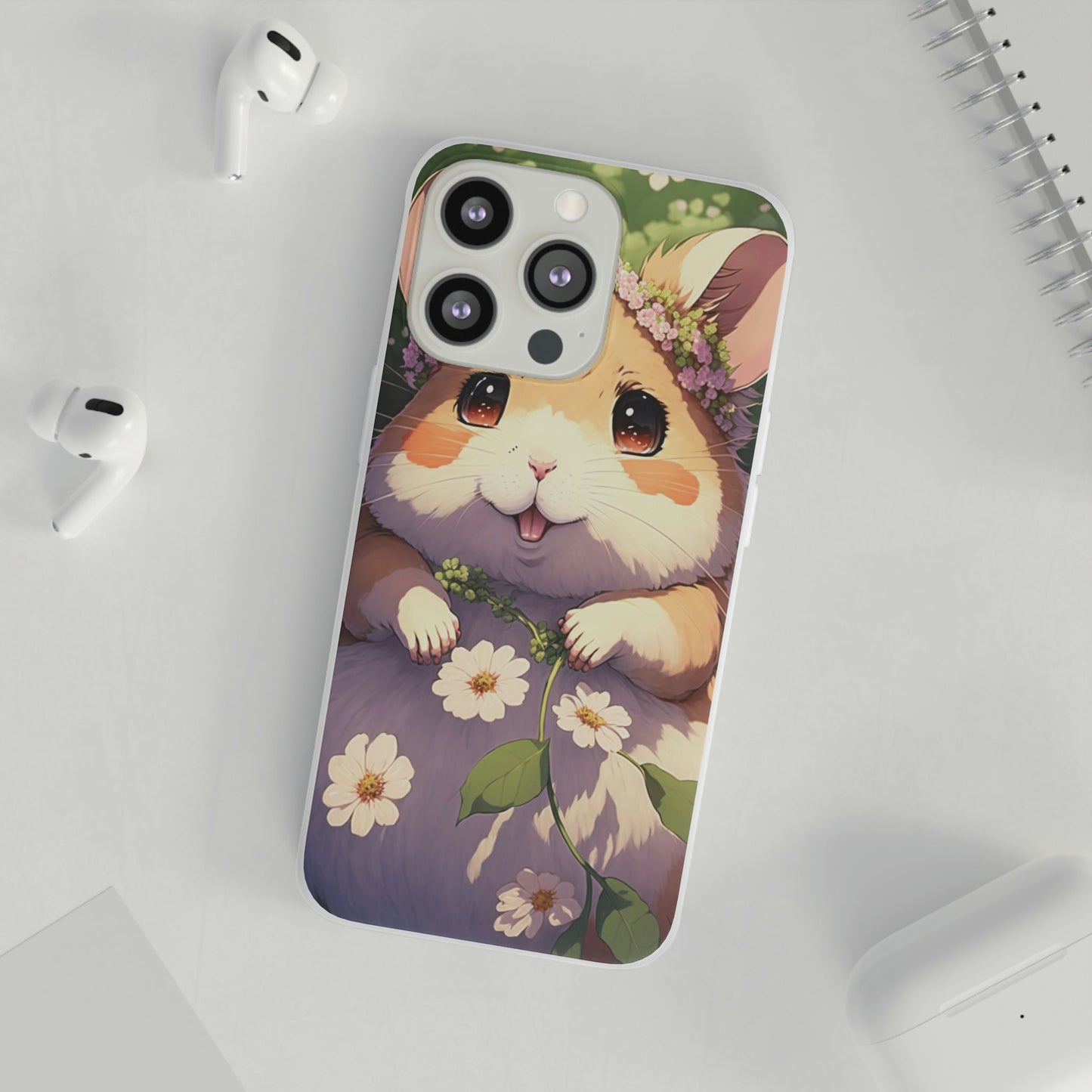 Happy Hamster Flexi Phone Cases