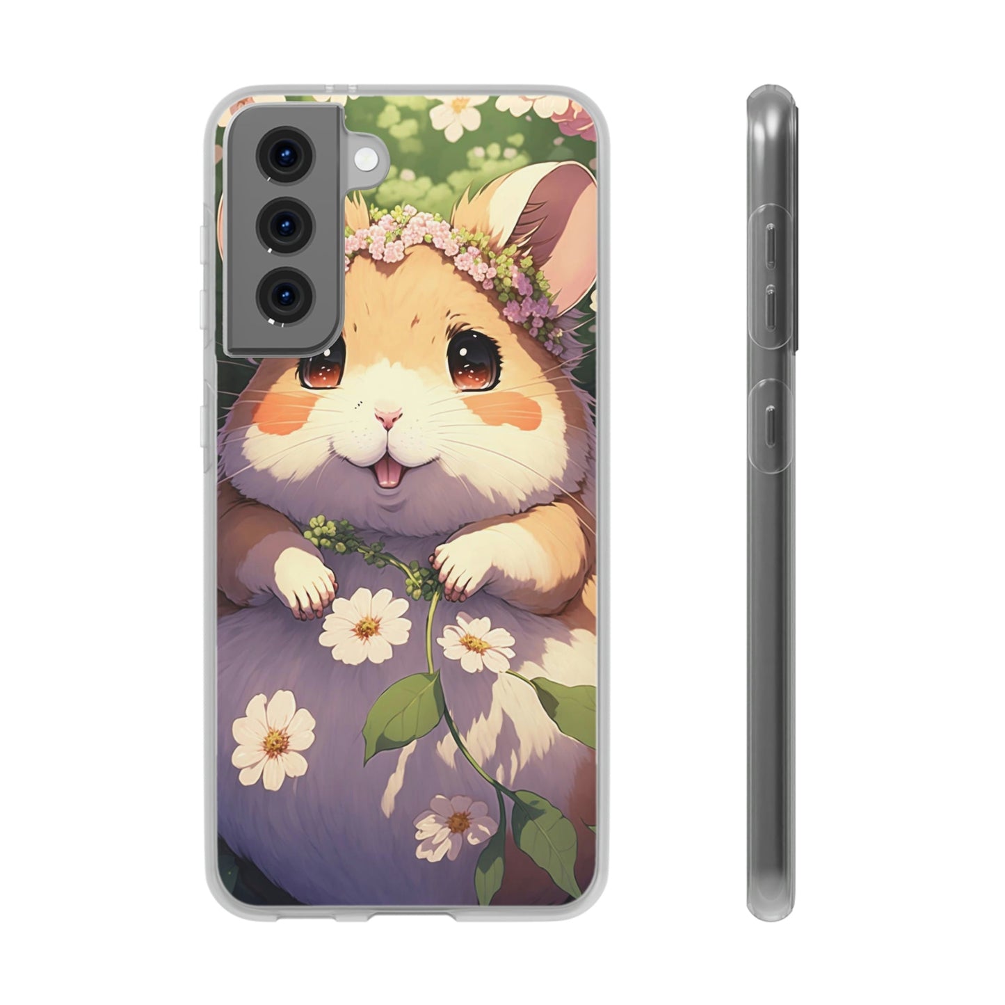 Happy Hamster Flexi Phone Cases