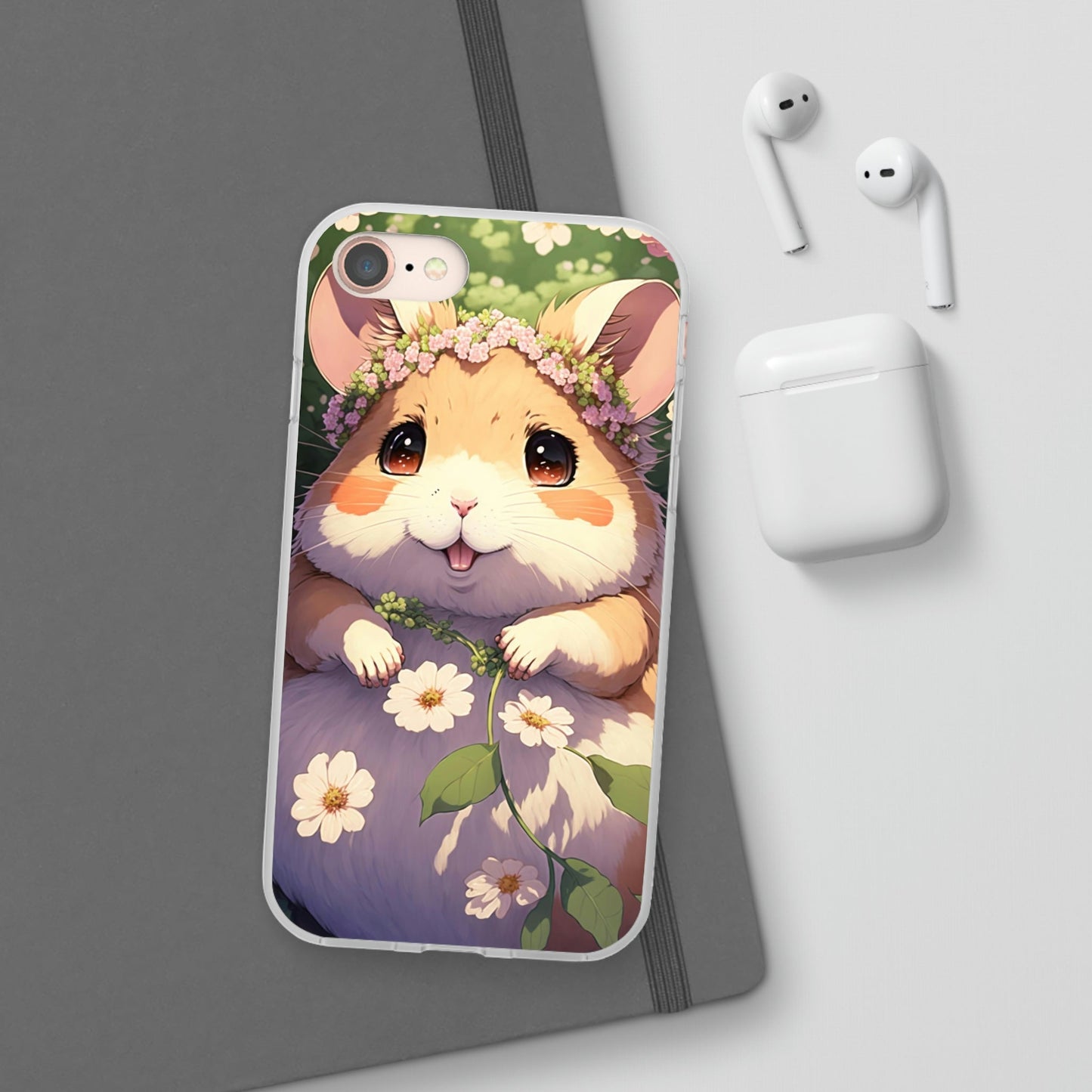 Happy Hamster Flexi Phone Cases