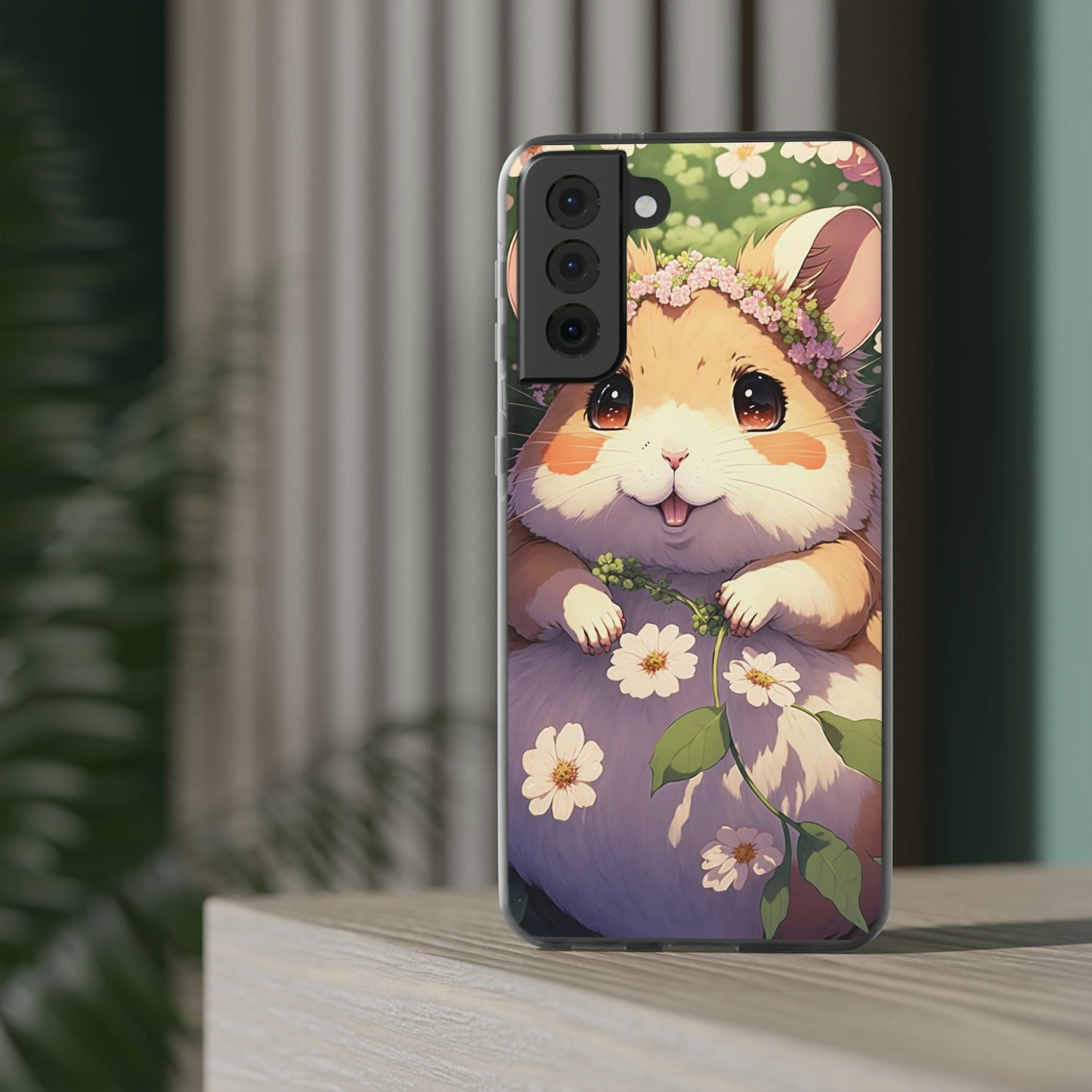 Happy Hamster Flexi Phone Cases