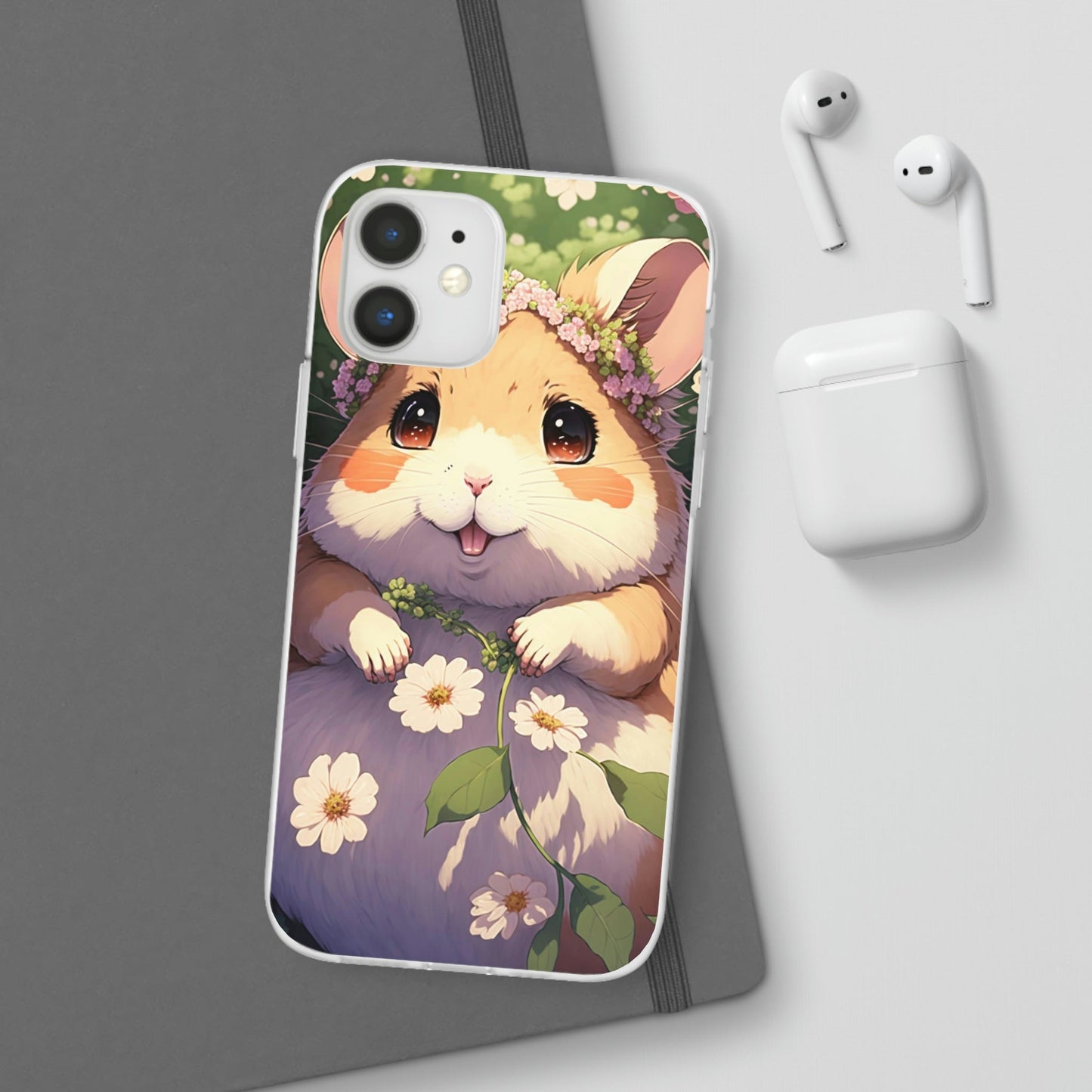 Happy Hamster Flexi Phone Cases