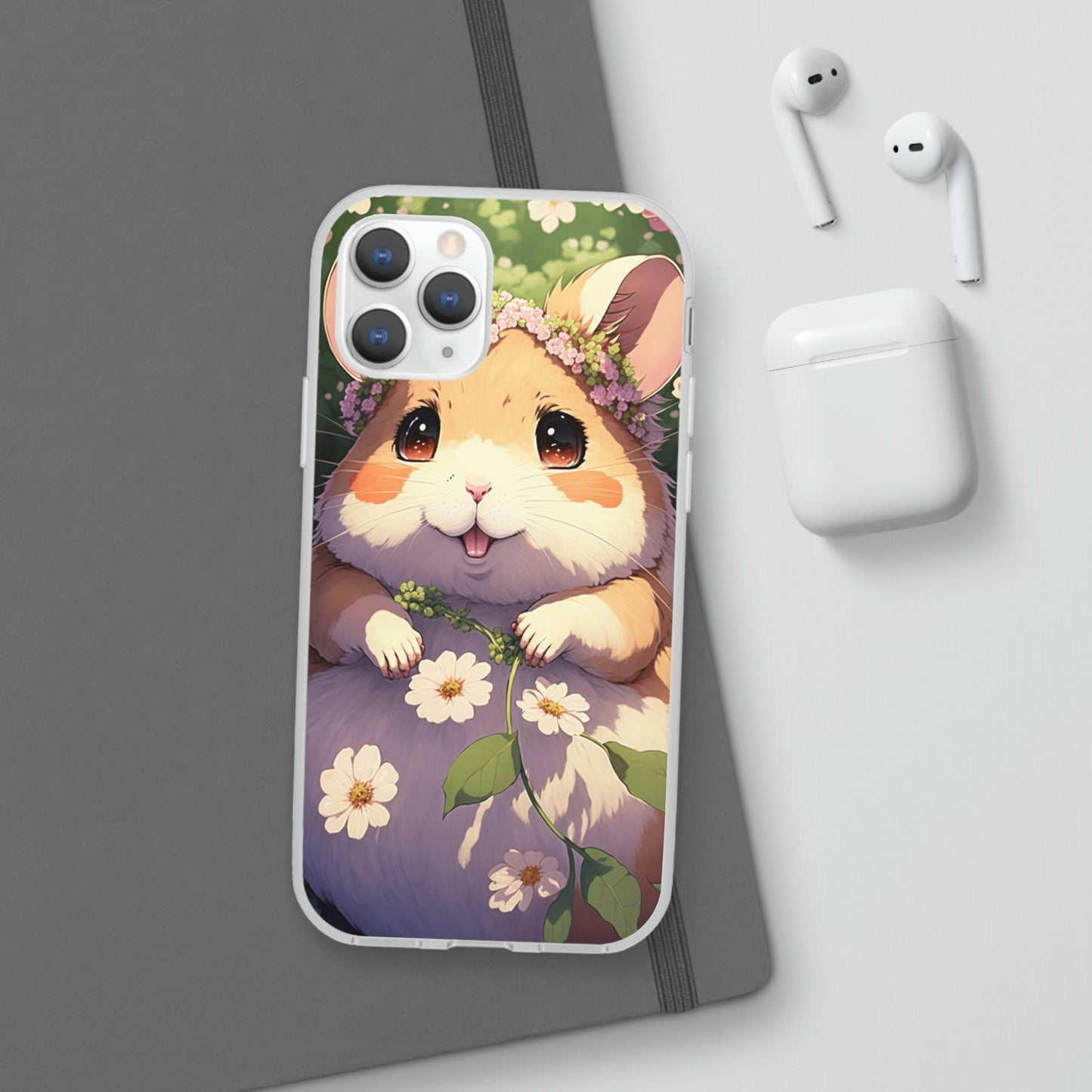 Happy Hamster Flexi Phone Cases