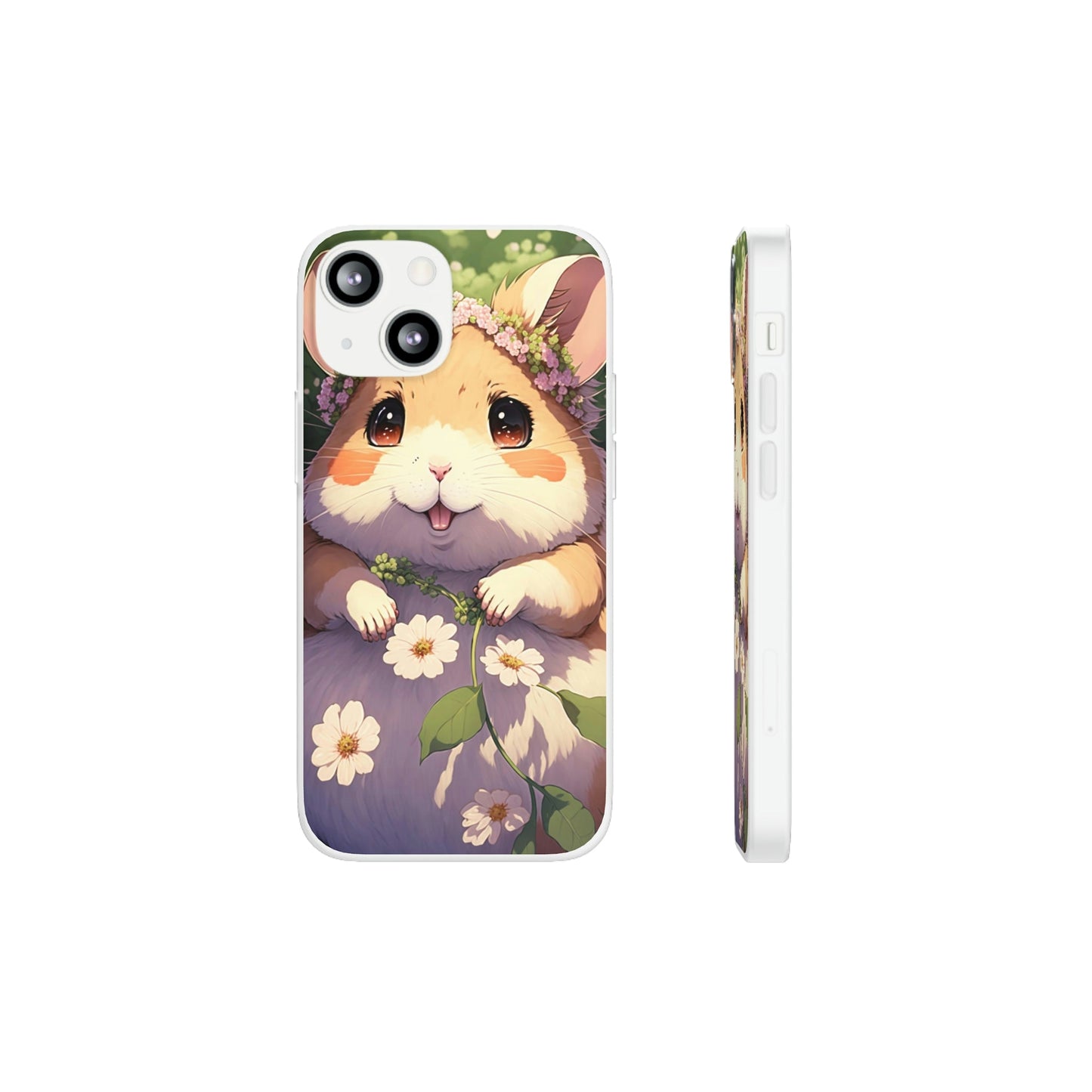 Happy Hamster Flexi Phone Cases