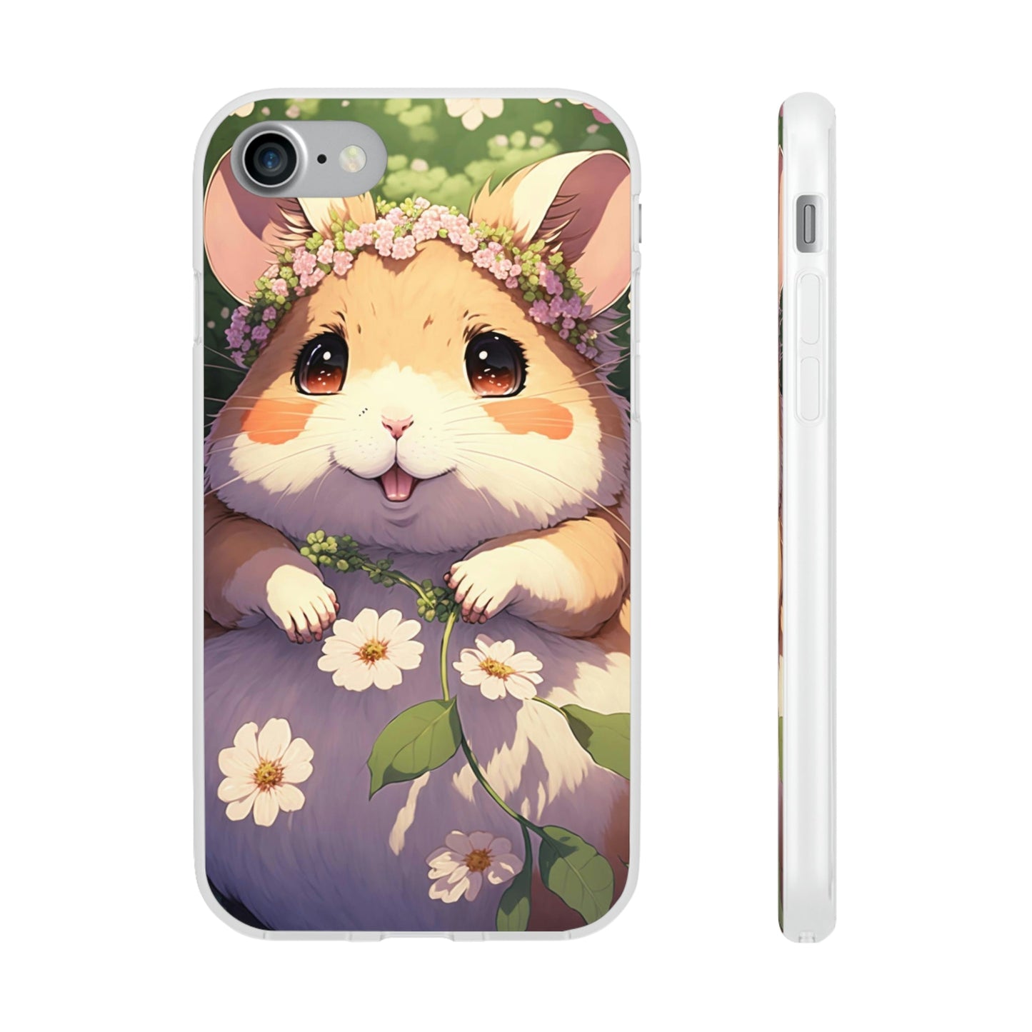 Happy Hamster Flexi Phone Cases