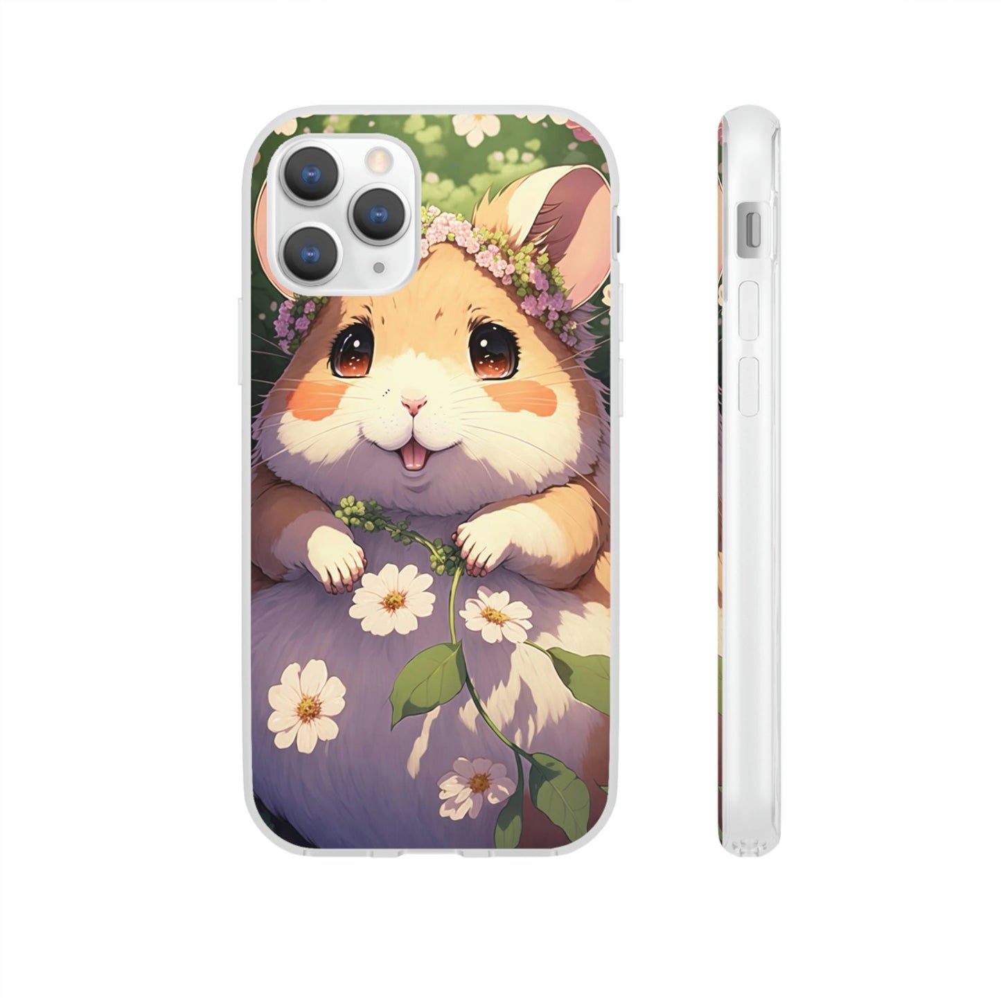 Happy Hamster Flexi Phone Cases