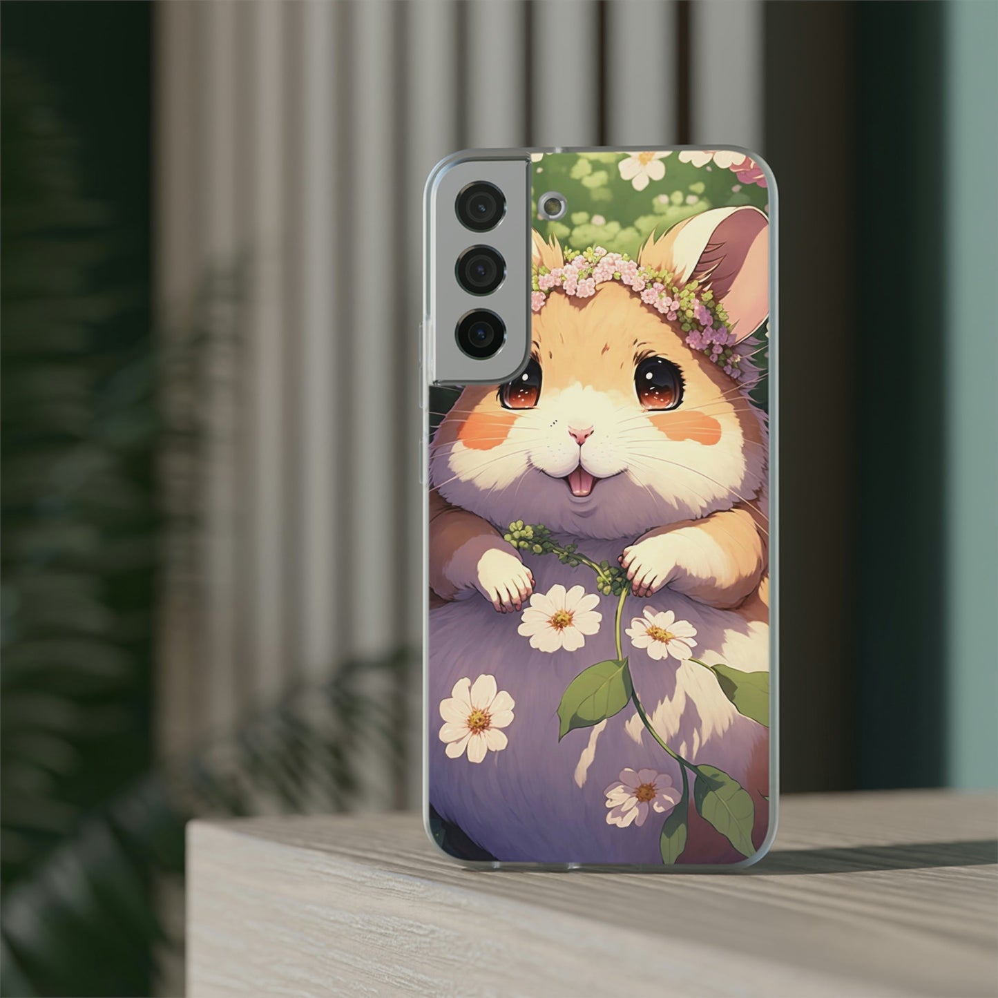 Happy Hamster Flexi Phone Cases