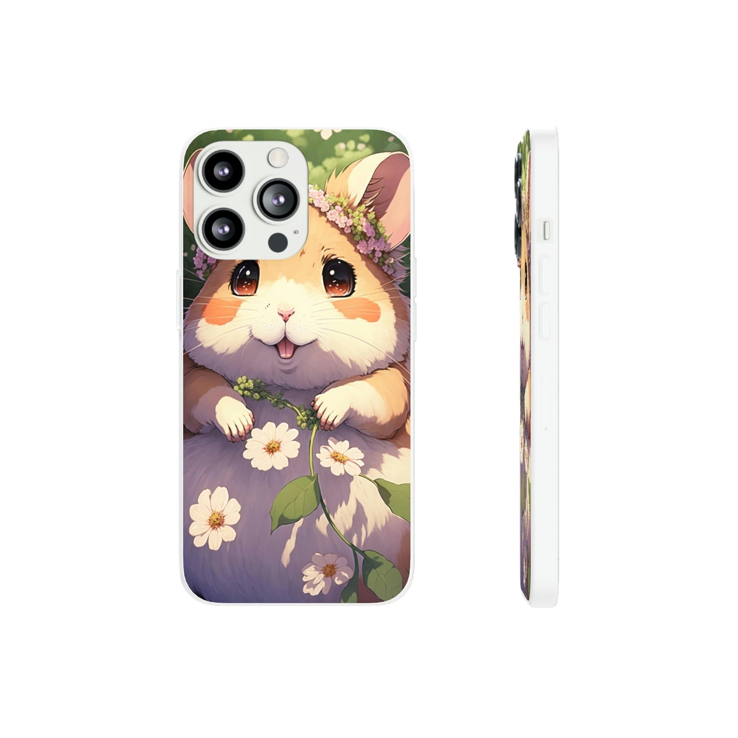 Happy Hamster Flexi Phone Cases