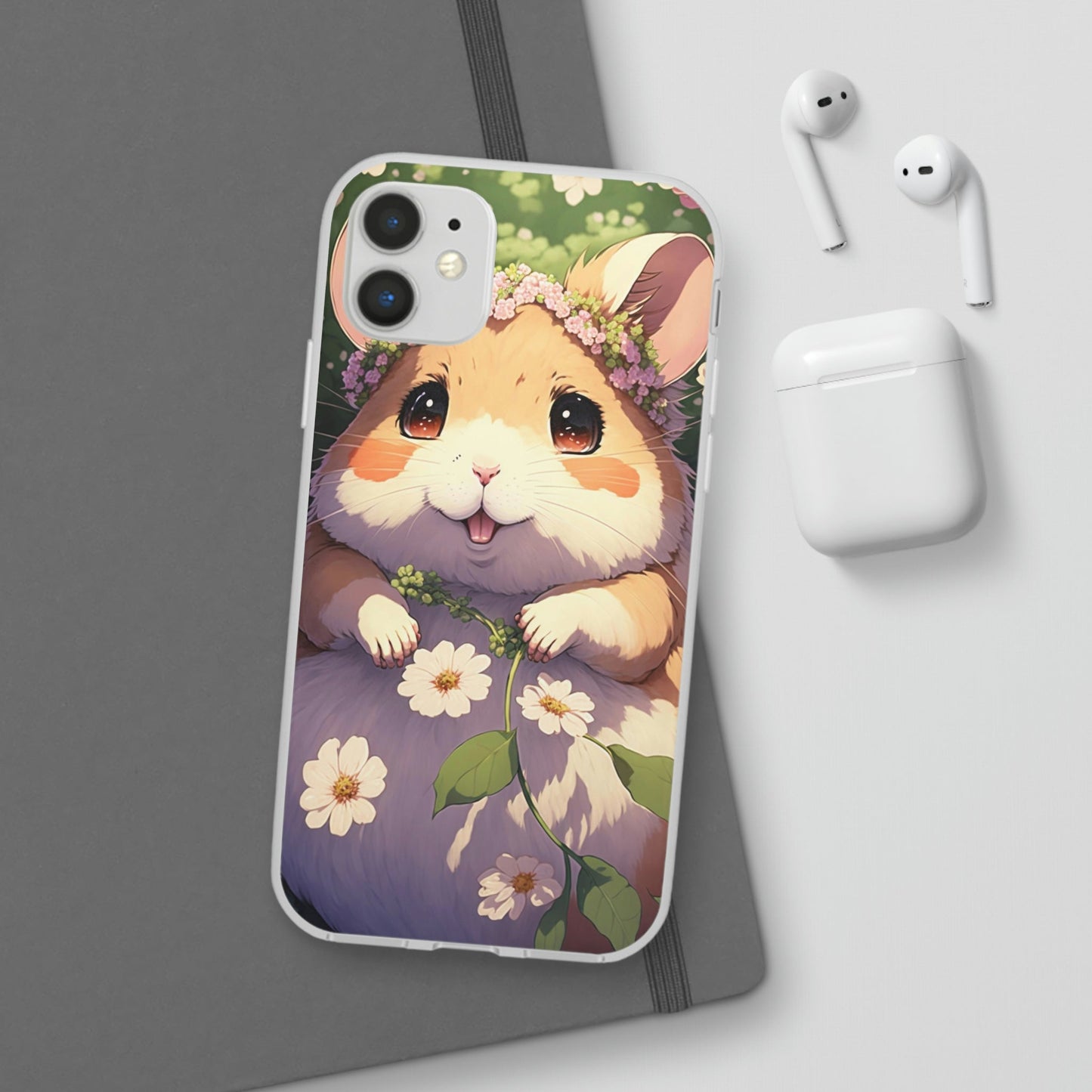 Happy Hamster Flexi Phone Cases