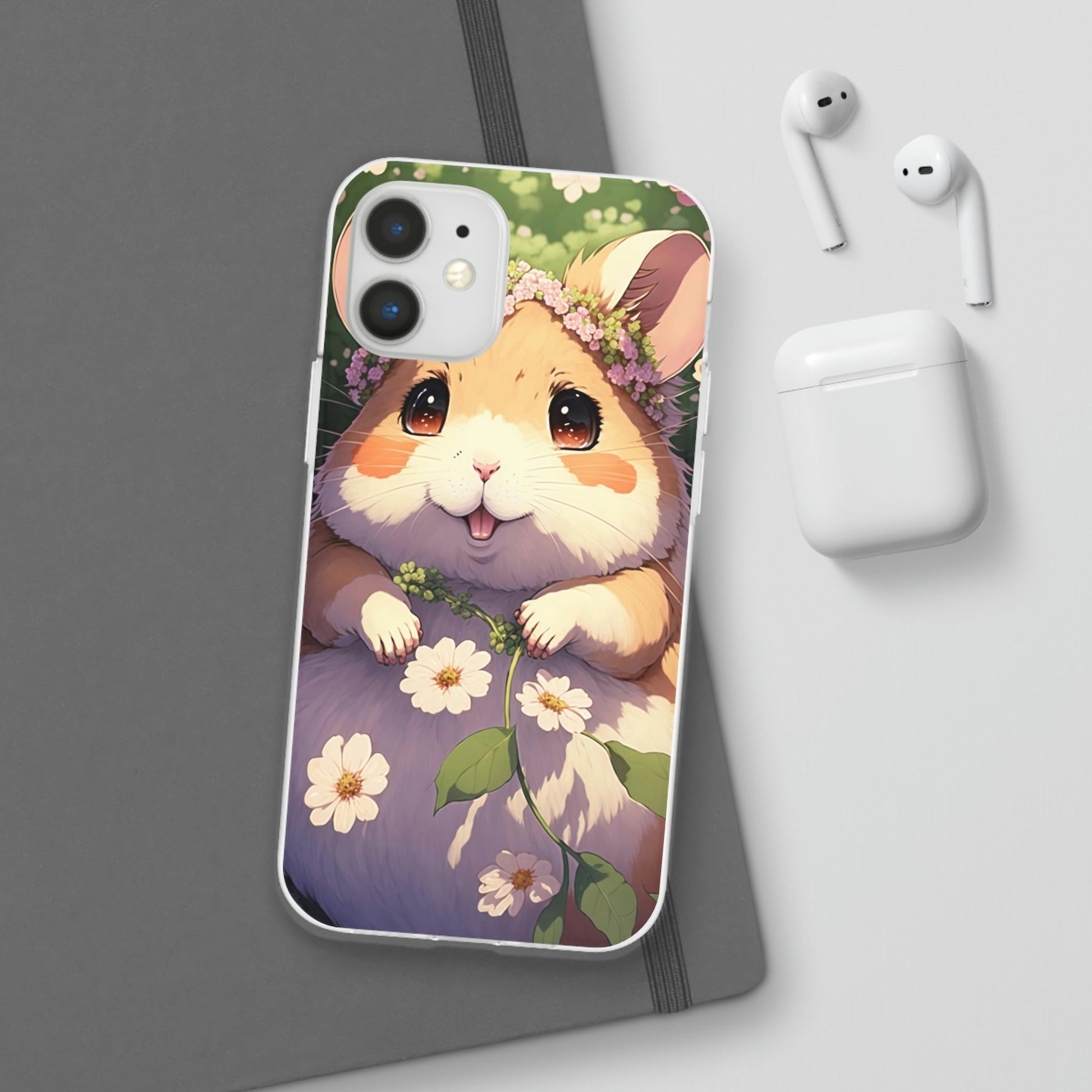 Happy Hamster Flexi Phone Cases