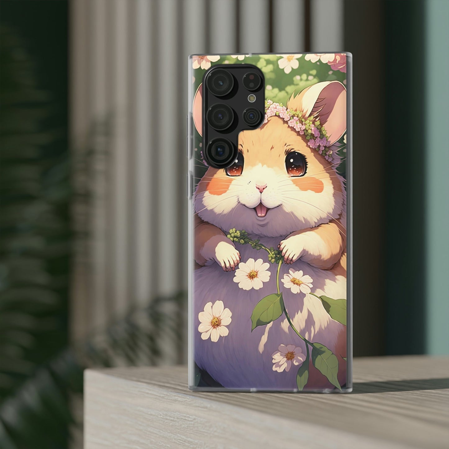 Happy Hamster Flexi Phone Cases