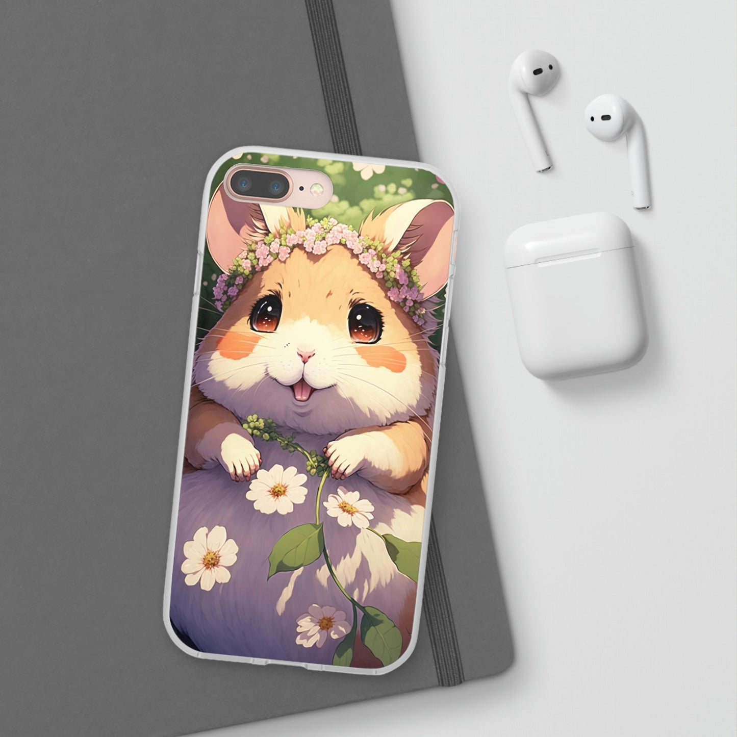 Happy Hamster Flexi Phone Cases