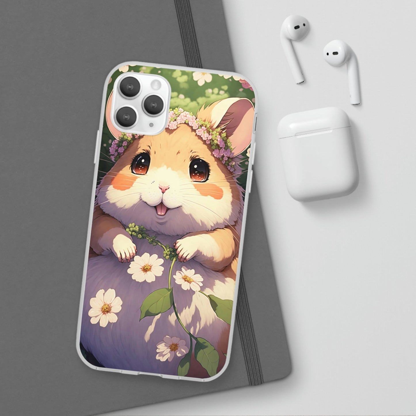 Happy Hamster Flexi Phone Cases