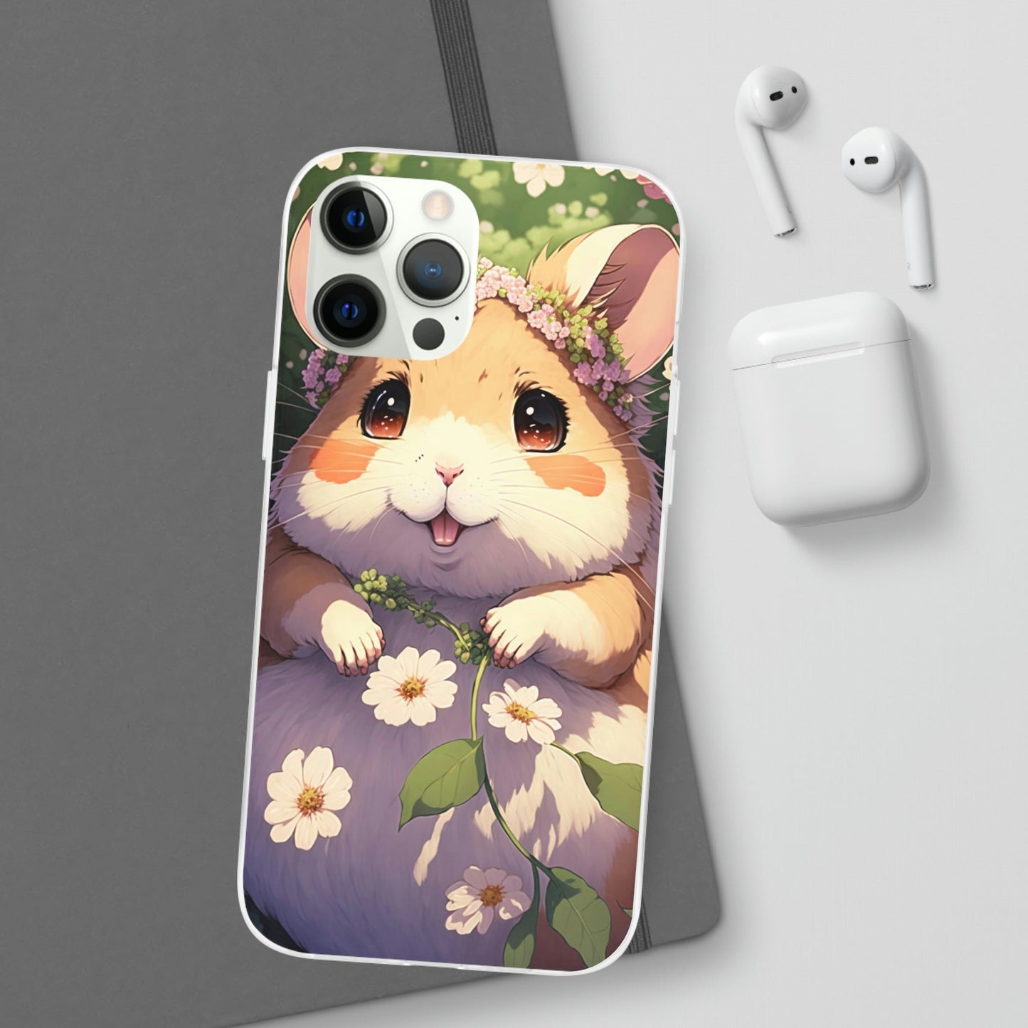 Happy Hamster Flexi Phone Cases