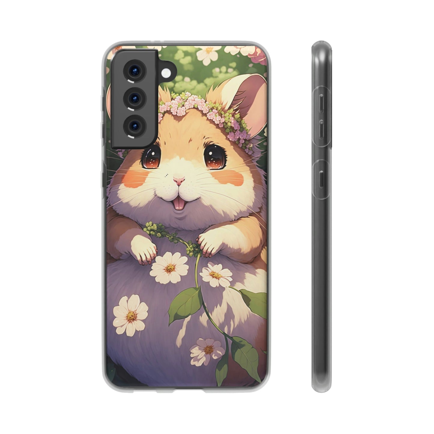 Happy Hamster Flexi Phone Cases