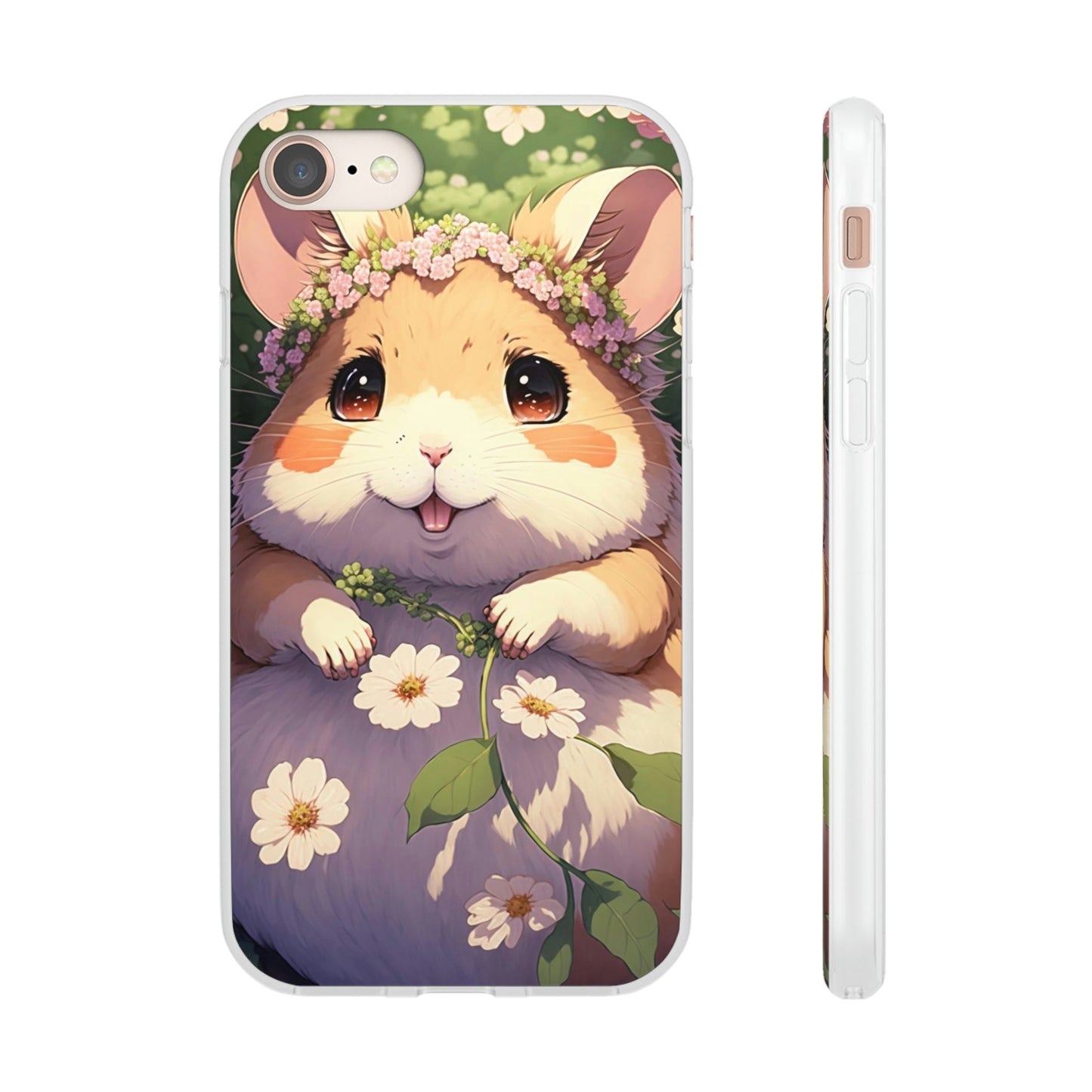 Happy Hamster Flexi Phone Cases