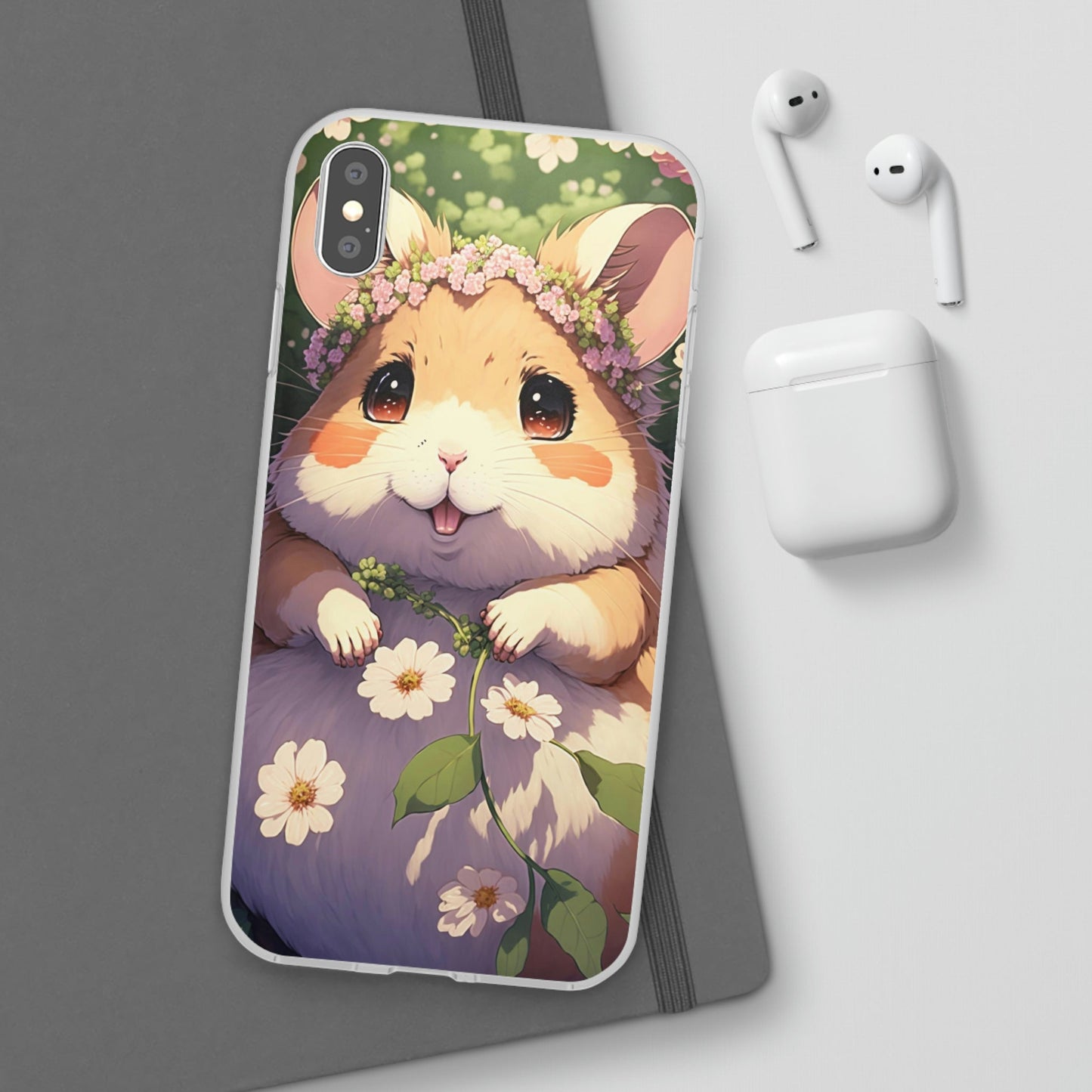 Happy Hamster Flexi Phone Cases