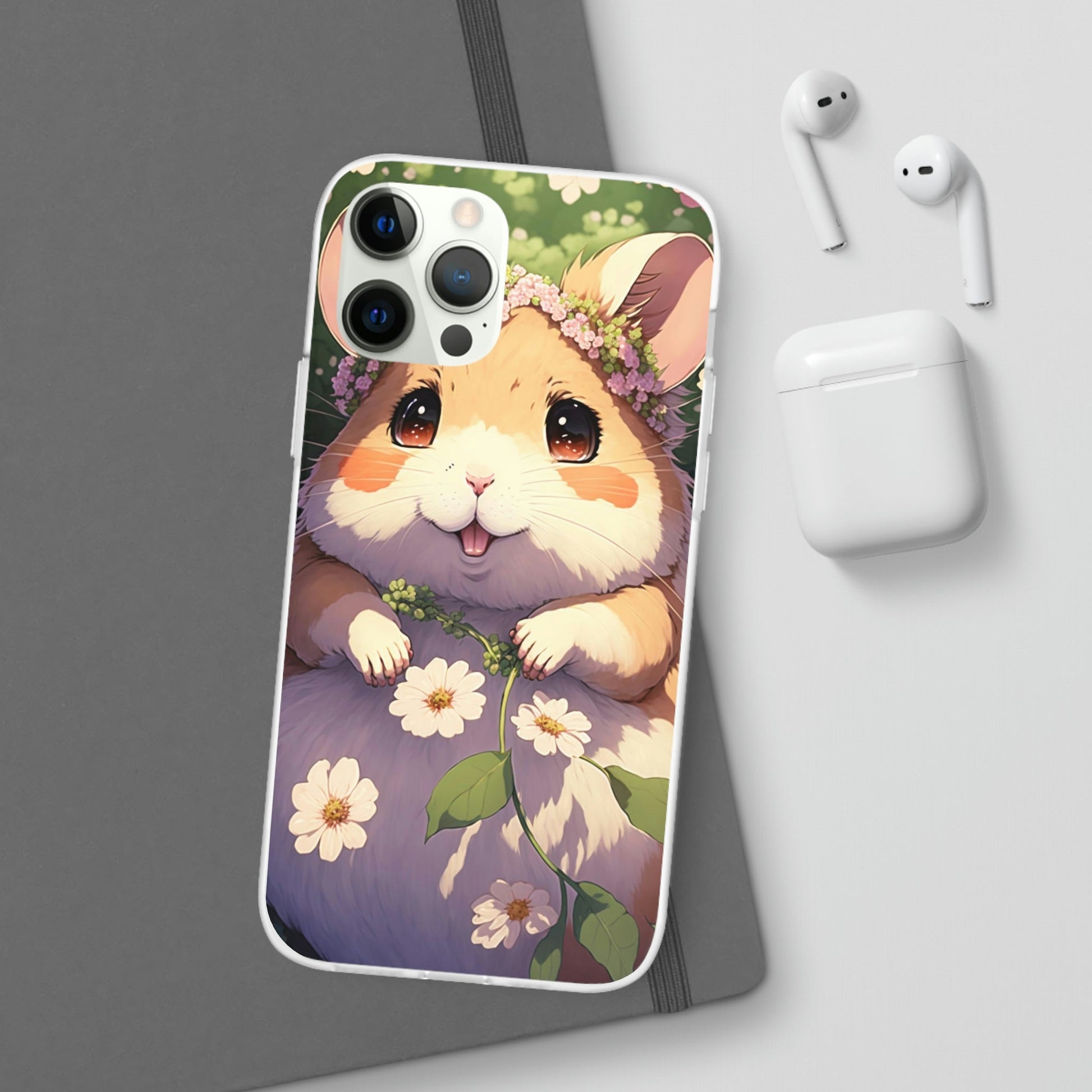 Happy Hamster Flexi Phone Cases