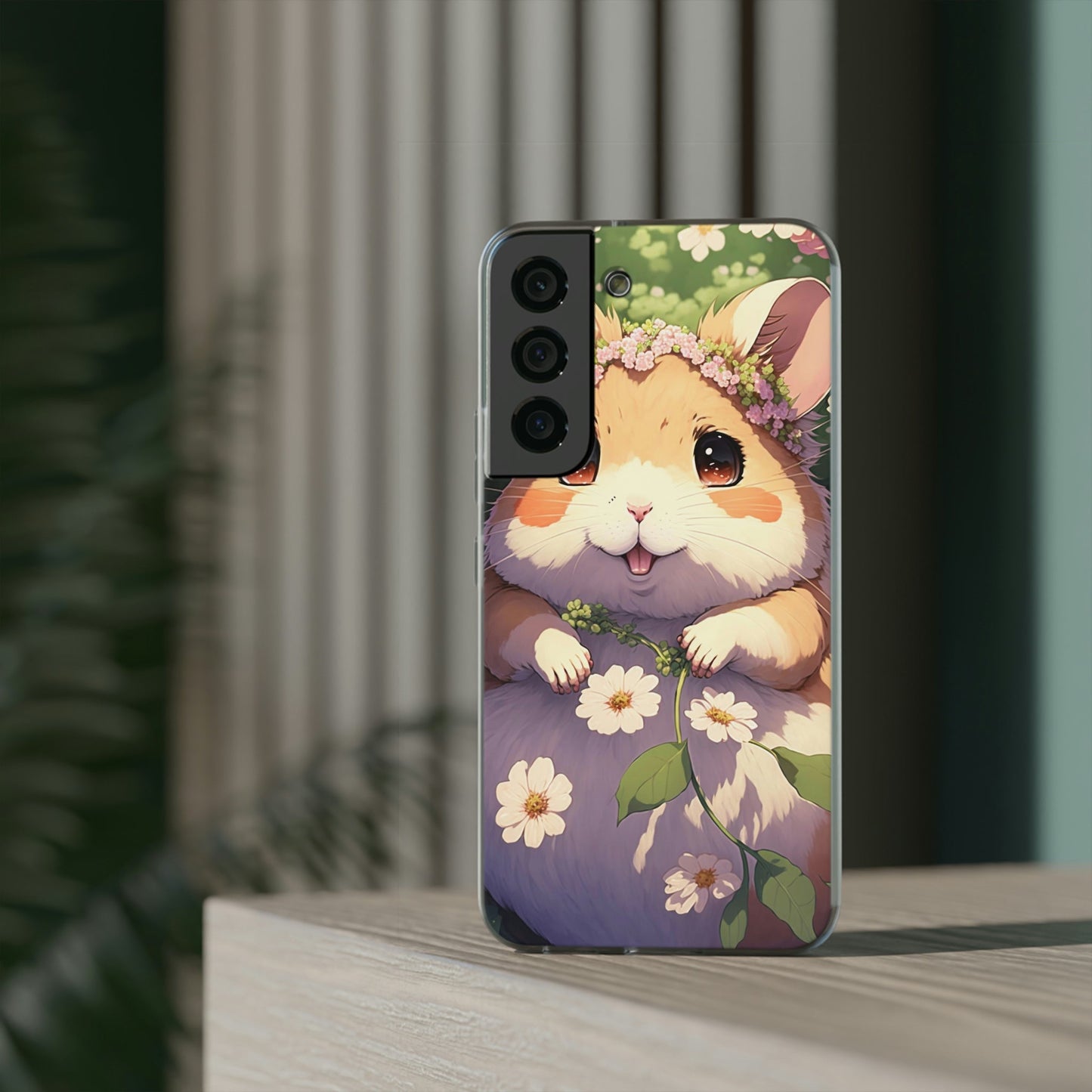 Happy Hamster Flexi Phone Cases