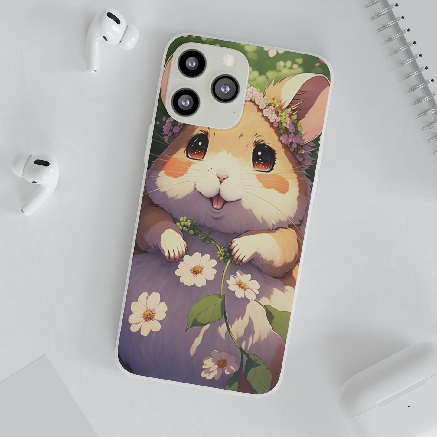 Happy Hamster Flexi Phone Cases