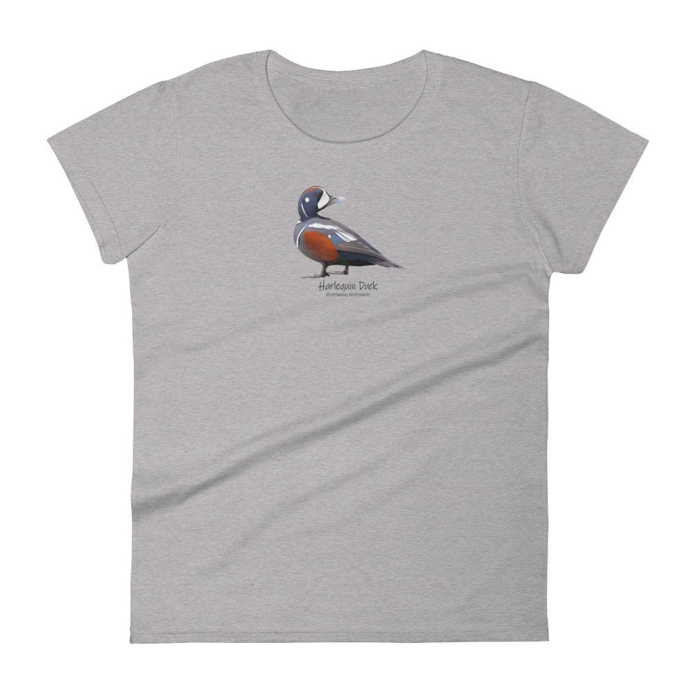 Harlequin Duck Women&#39;s Short Sleeve T-Shirt