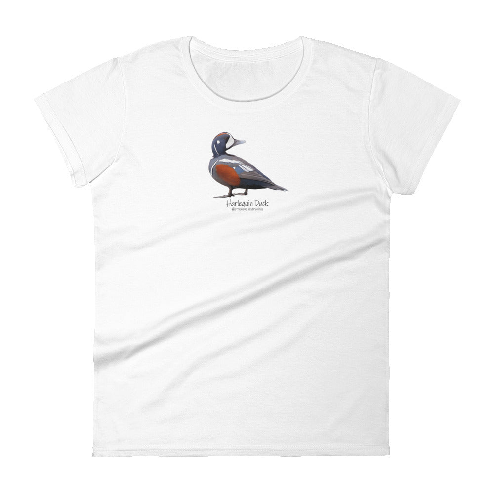 Harlequin Duck Women&#39;s Short Sleeve T-Shirt