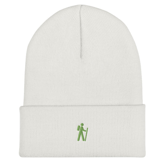 Hiker Cuffed Beanie | Perfect gift for the Outdoors, Camping & Hiking Enthusiast! | Multiple Hat Colors Available