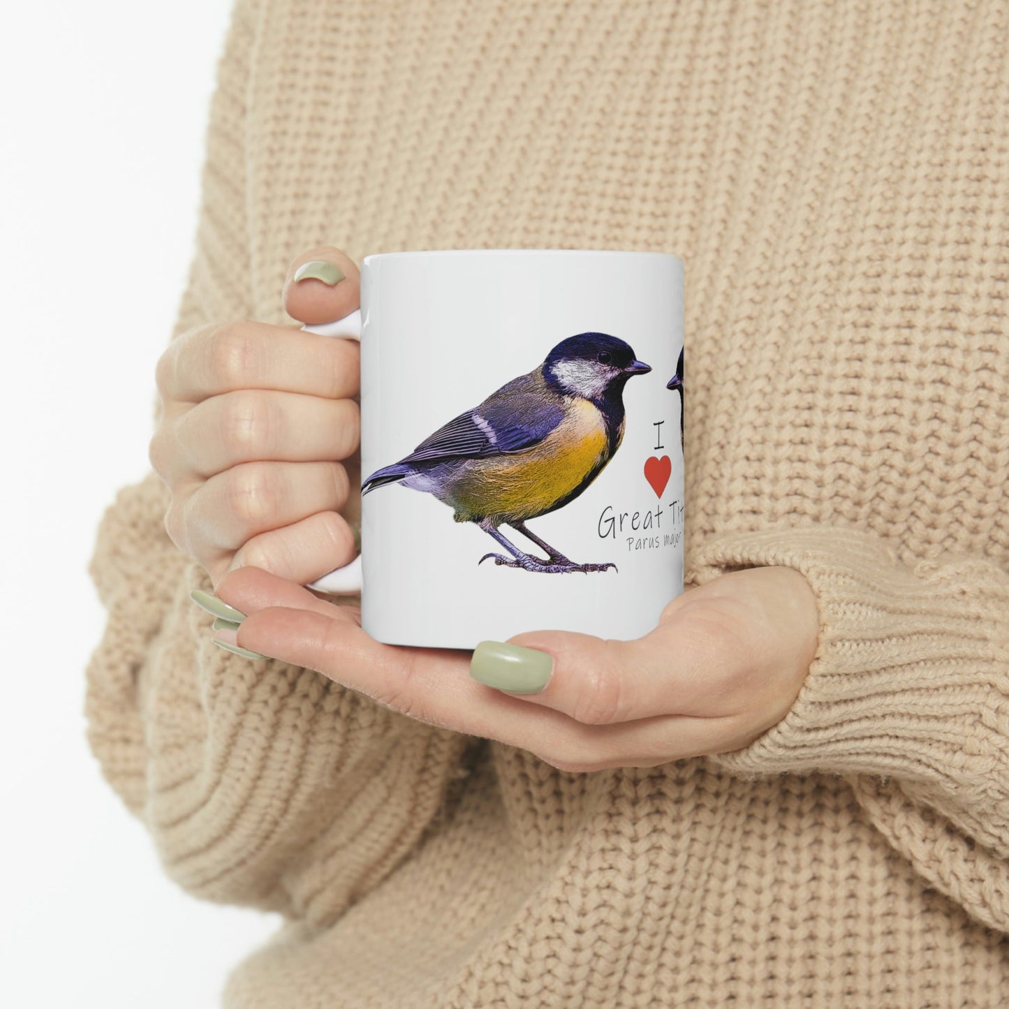 I Love Great Tits Ceramic Mug 11oz