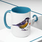 I Love Great Tits Two-Tone Coffee Mugs - 15oz