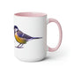 I Love Great Tits Two-Tone Coffee Mugs - 15oz