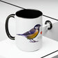 I Love Great Tits Two-Tone Coffee Mugs - 15oz