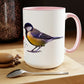 I Love Great Tits Two-Tone Coffee Mugs - 15oz