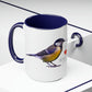 I Love Great Tits Two-Tone Coffee Mugs - 15oz