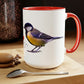 I Love Great Tits Two-Tone Coffee Mugs - 15oz