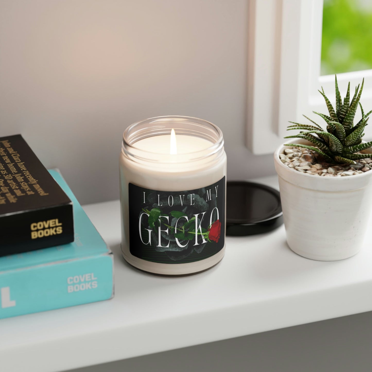 I Love My Gecko Scented Soy Candle - 9oz