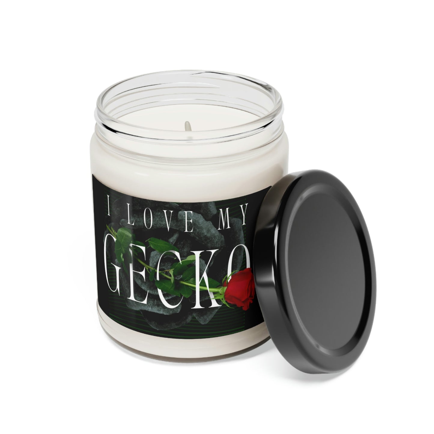 I Love My Gecko Scented Soy Candle - 9oz