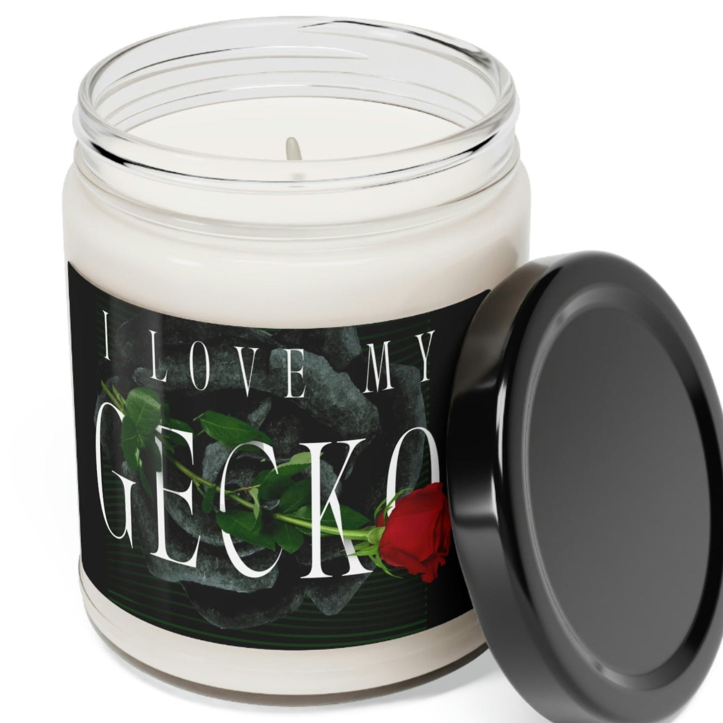 I Love My Gecko Scented Soy Candle - 9oz