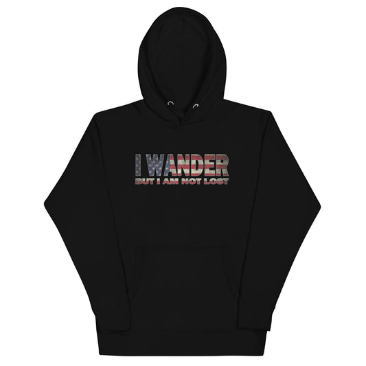 I Wander But I Am Not Lost Unisex Hoodie