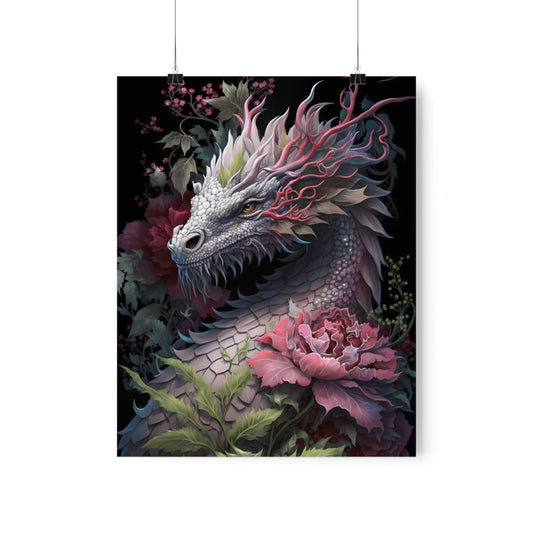 Lady Dragon | Premium Matte Vertical Posters