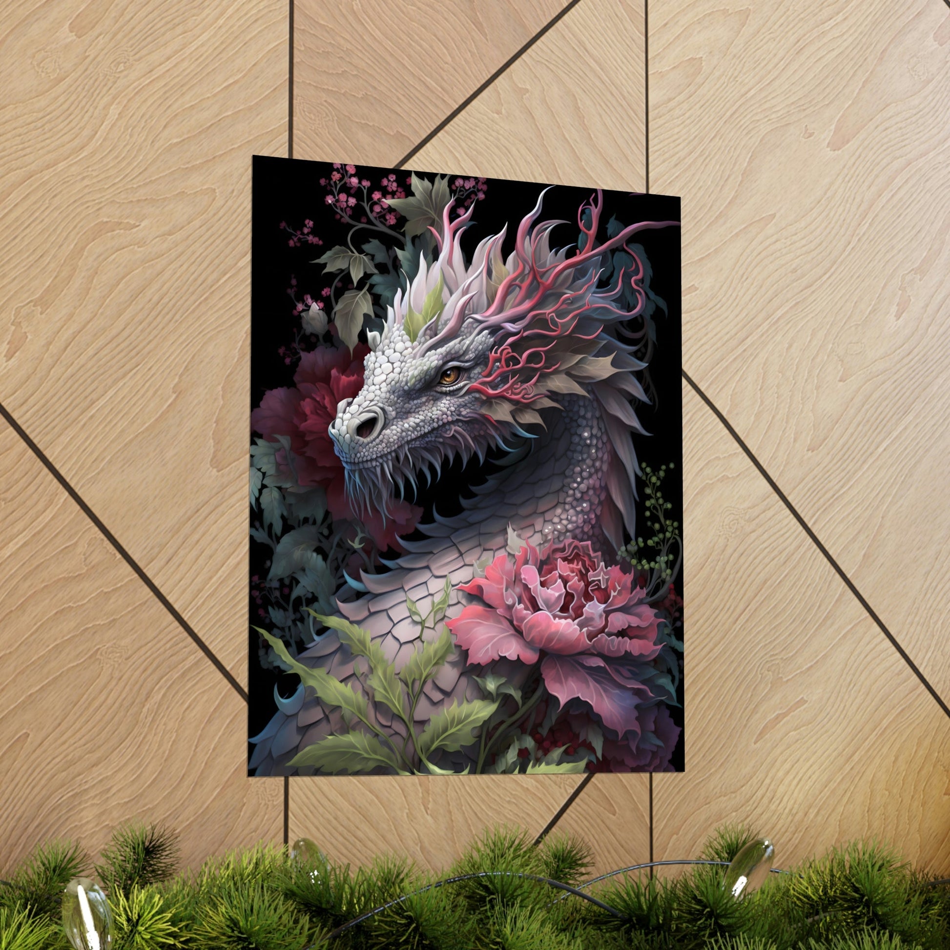 Lady Dragon | Premium Matte Vertical Posters