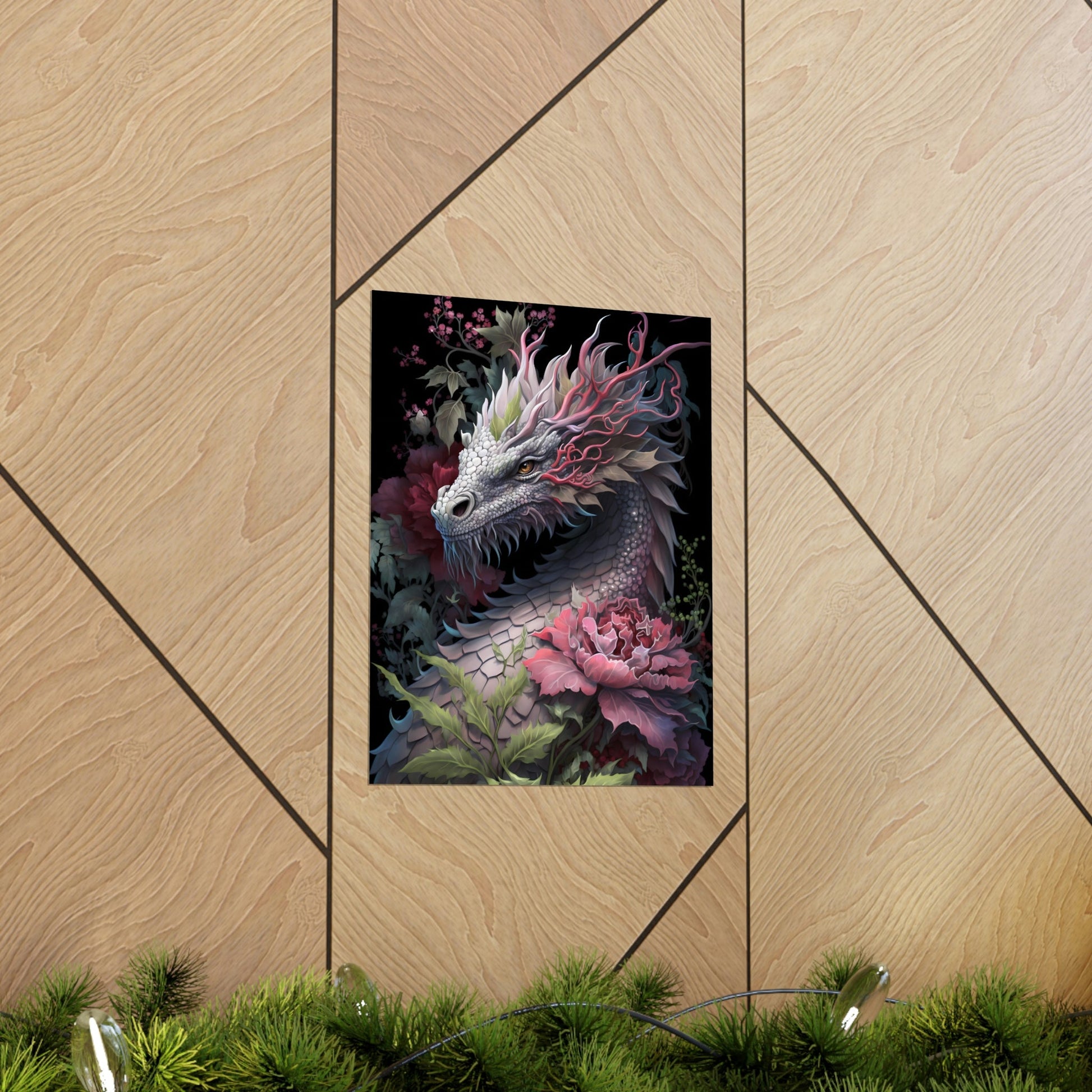 Lady Dragon | Premium Matte Vertical Posters