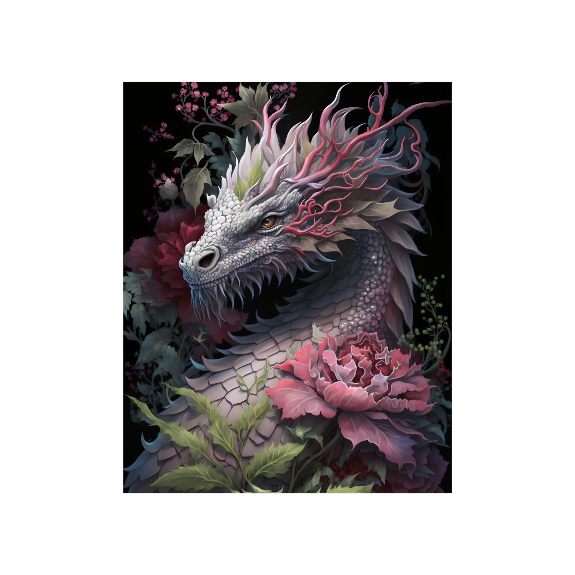 Lady Dragon | Premium Matte Vertical Posters